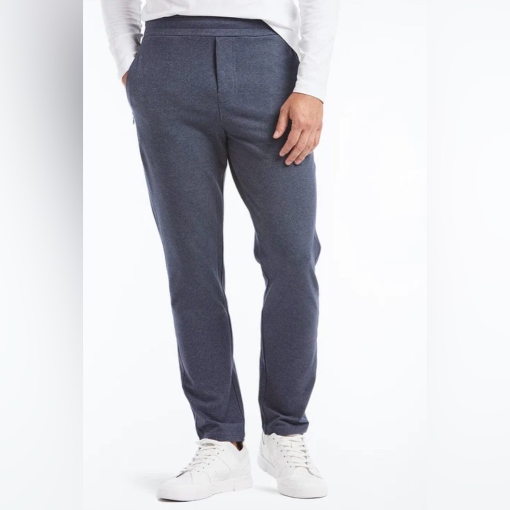 Public Rec‎ Gamechanger Pants Navy blue Mens 34x30 Drawstring Pull On Sweatpants